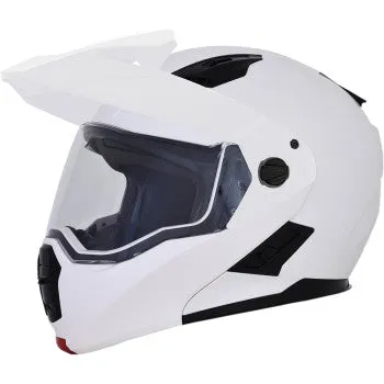 AFX FX-111DS Modular Dual Sport Helmet Gloss White