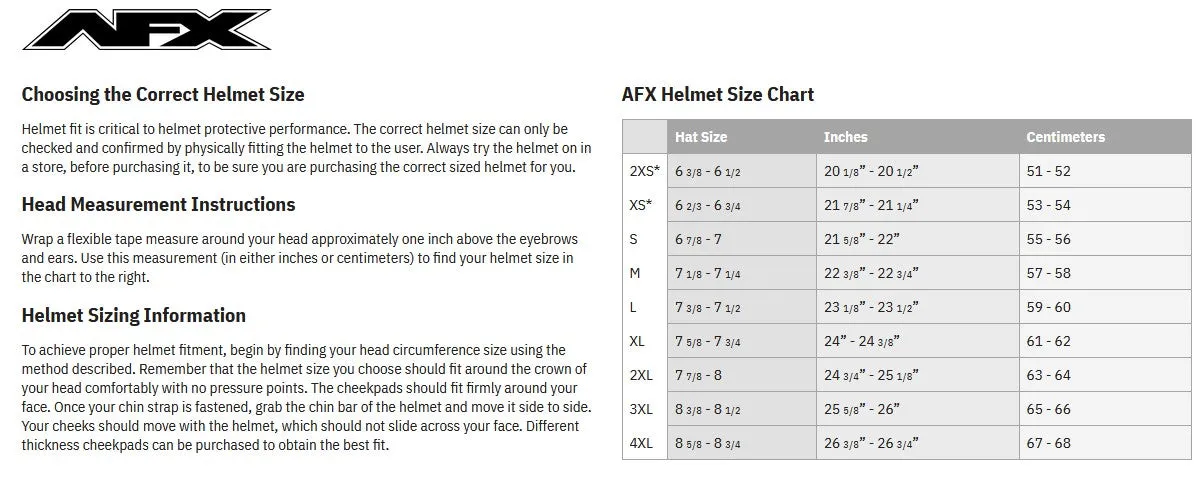 AFX FX-17 Off Road Helmet Flat Black