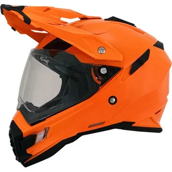 AFX FX-41DS Dual Sport Helmet Safety Orange