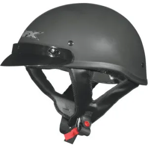 AFX FX-70 Half Shell Helmet Matte Black