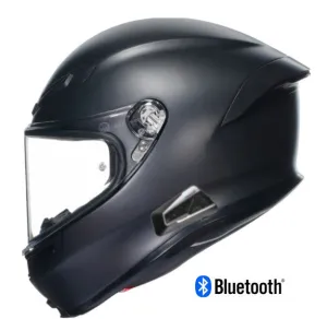 AGV K6 Full Face Helmet Bluetooth Matte Black