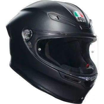 AGV K6 Full Face Helmet Matte Black
