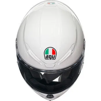 AGV K6 S Full Face Helmet Gloss White