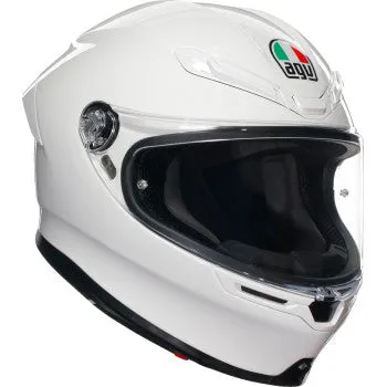 AGV K6 S Full Face Helmet Gloss White