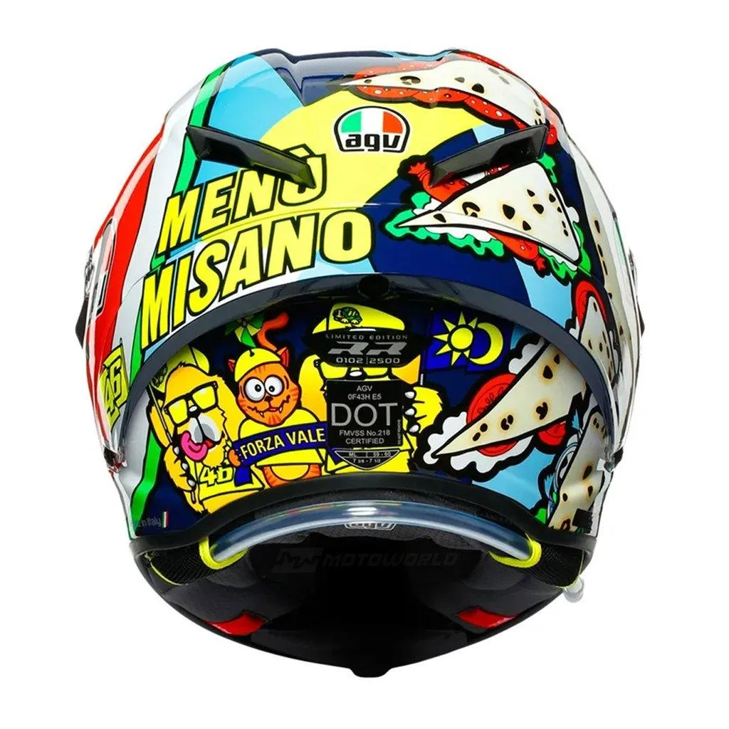 AGV PISTA GP RR MOTORCYCLE RACING HELMET