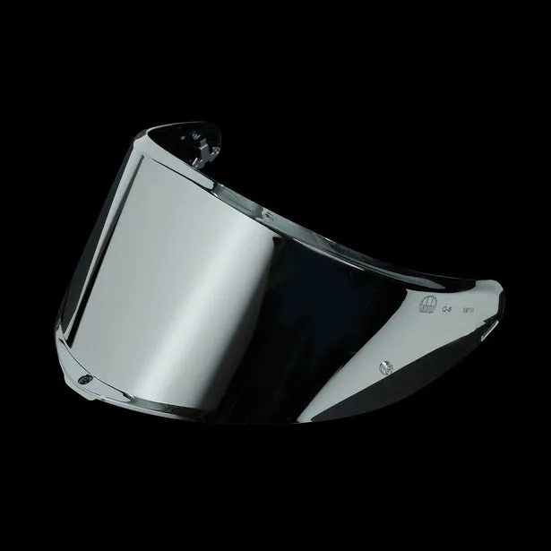AGV SportModular Outer Pinlock Ready Shield Iridium Silver