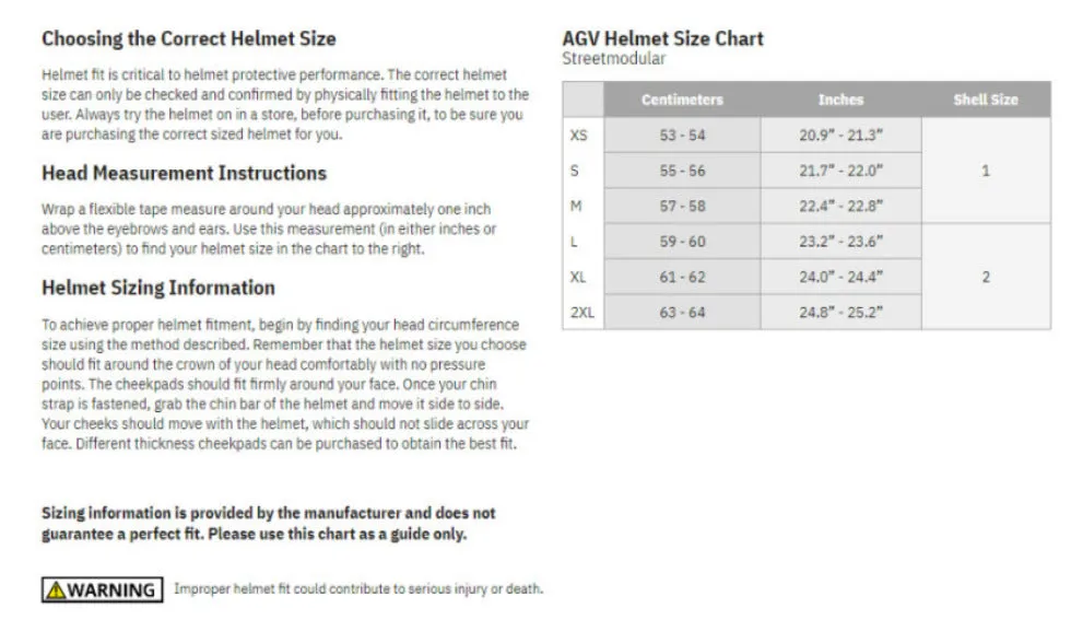 AGV Streetmodular Helmet Mono Matte White