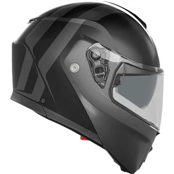 AGV Streetmodular Helmet Resia Matte Black/Gray