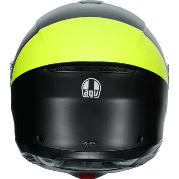 AGV Tourmodular Helmet Balance Graphic Black/Yellow Fluo/Gray