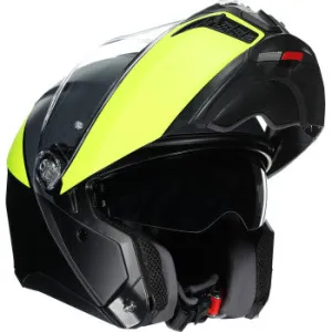 AGV Tourmodular Helmet Balance Graphic Black/Yellow Fluo/Gray