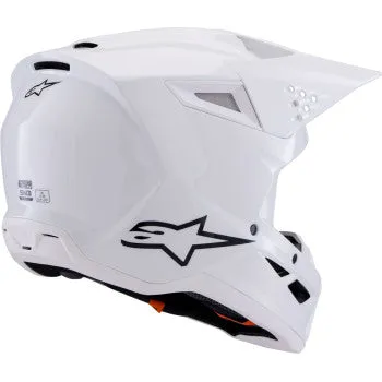 Alpinestars SM3 Off Road Helmet Gloss White