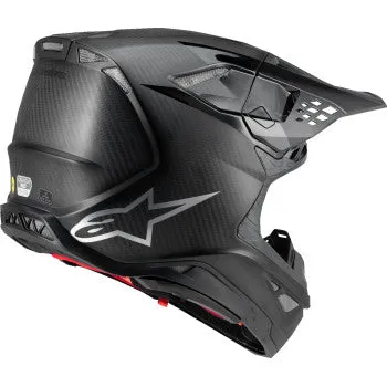 Alpinestars Supertech M10 Off Road Helmet Fame MIPS Black Carbon
