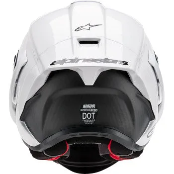 Alpinestars Supertech R10 Full Face Helmet Gloss White