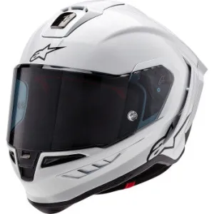 Alpinestars Supertech R10 Full Face Helmet Gloss White