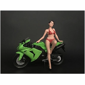 American Diorama Figurine - Hot Bike Model Elizabeth for 1/12 Scale Model Motorcycles