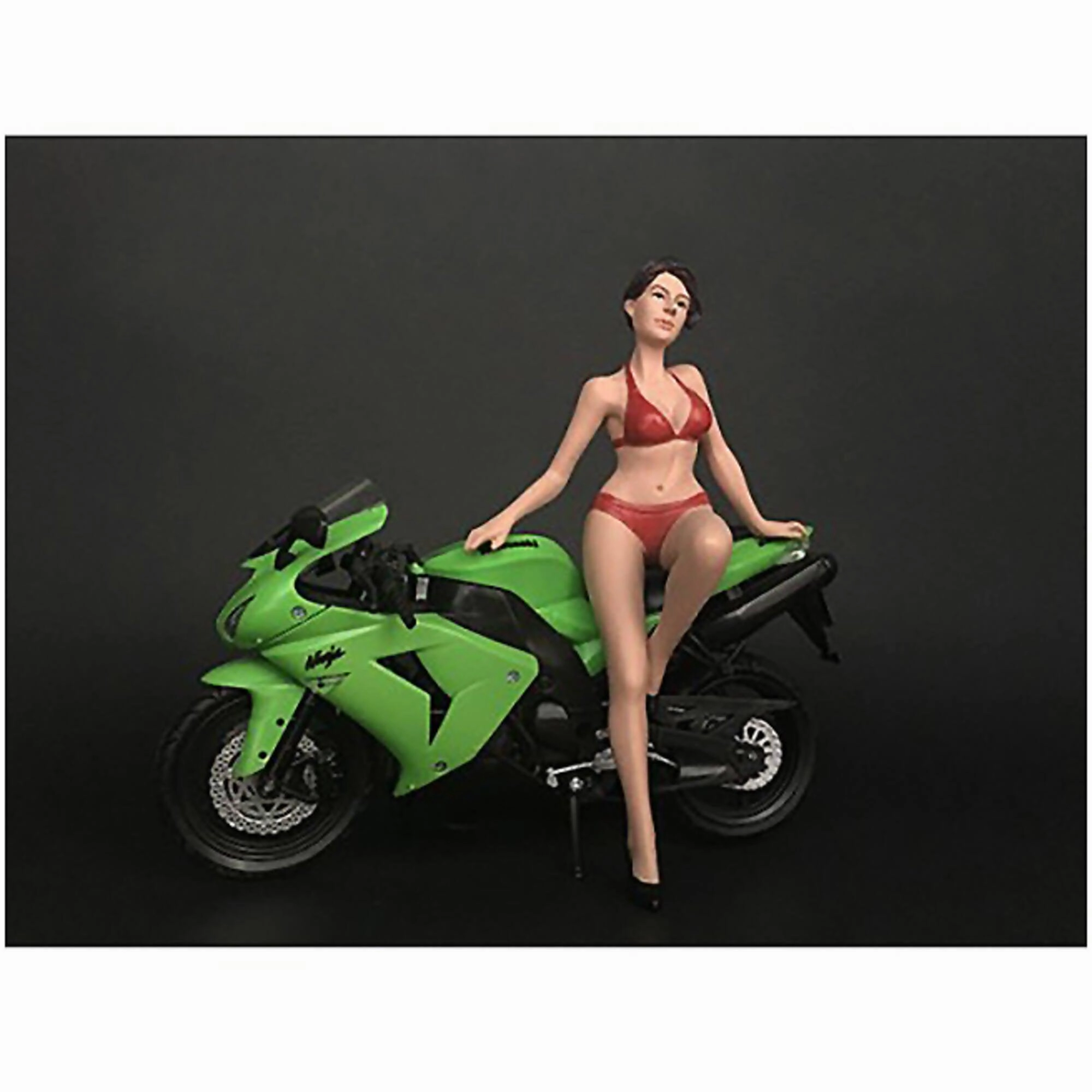 American Diorama Figurine - Hot Bike Model Elizabeth for 1/12 Scale Model Motorcycles