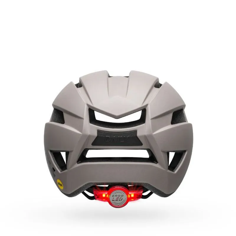 Bell Daily MIPS LED Commuter Helmet - Matt Cement
