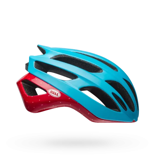 Bell Falcon MIPS Road Helmet - Virago Matt Gloss White-Blue-Raspberry - 2019
