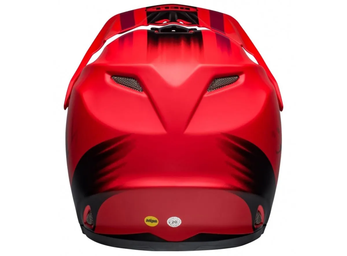 Bell Full-9 Fusion MIPS Full Face Helmet - Matt Red-Black