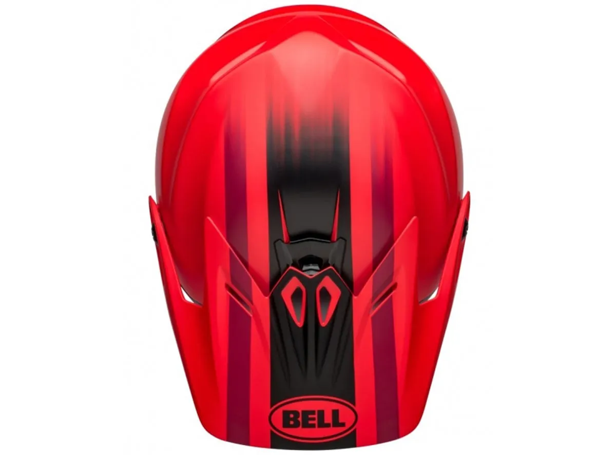 Bell Full-9 Fusion MIPS Full Face Helmet - Matt Red-Black