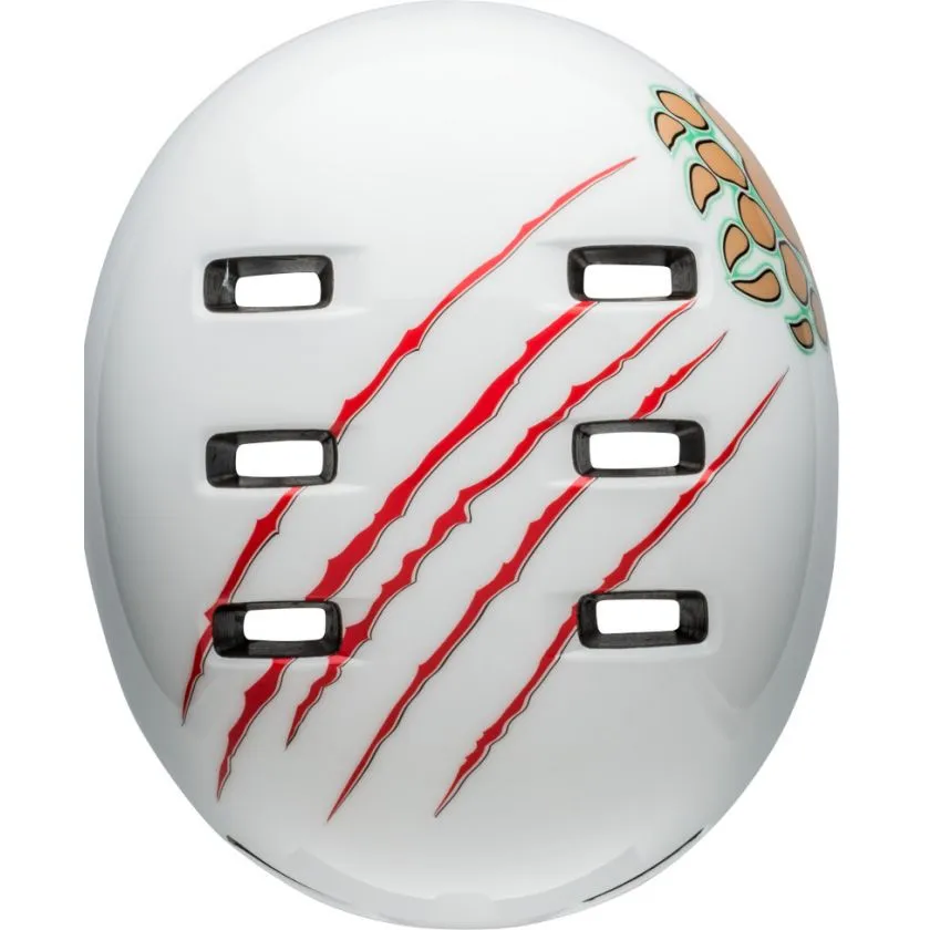 Bell Lil Ripper Child Helmet - Grizzly-Gloss White