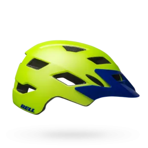 Bell Sidetrack Youth Helmet - Matt Bright Green-Blue - 2020