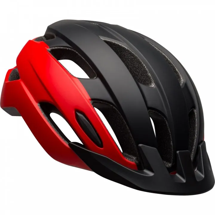 Bell Trace Road/XC Helmet - Matt Red-Black