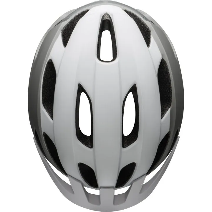 Bell Trace Road/XC Helmet - Matt White-Silver