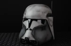 Commander Bacara Clone Trooper Helmet - DIY