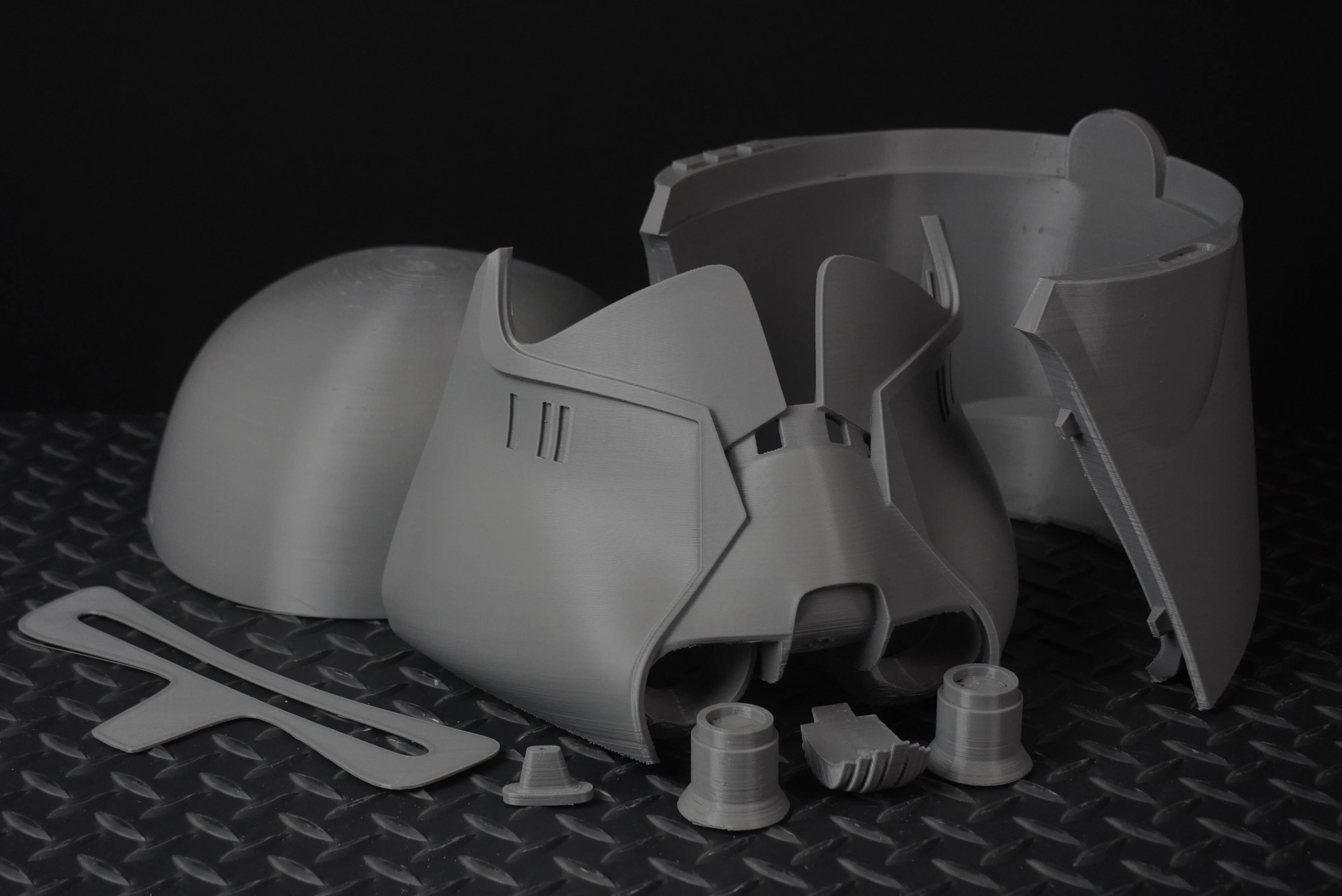 Commander Bacara Clone Trooper Helmet - DIY