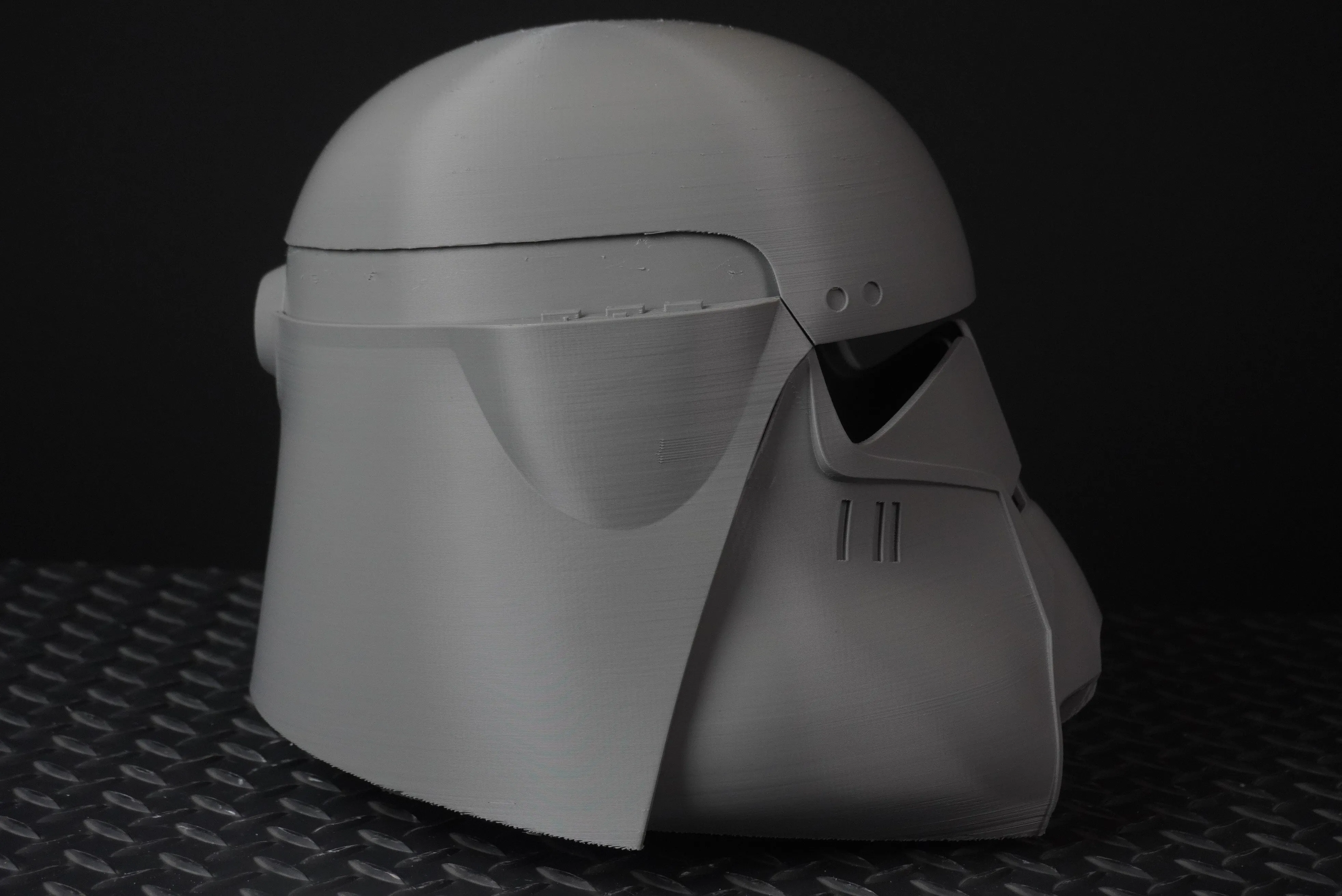 Commander Bacara Clone Trooper Helmet - DIY