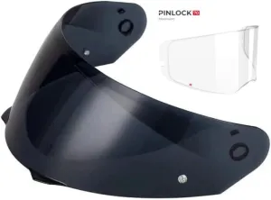 fits Harley Davidson H35 Pinlock Shield Dark Smoke  and clear Insert