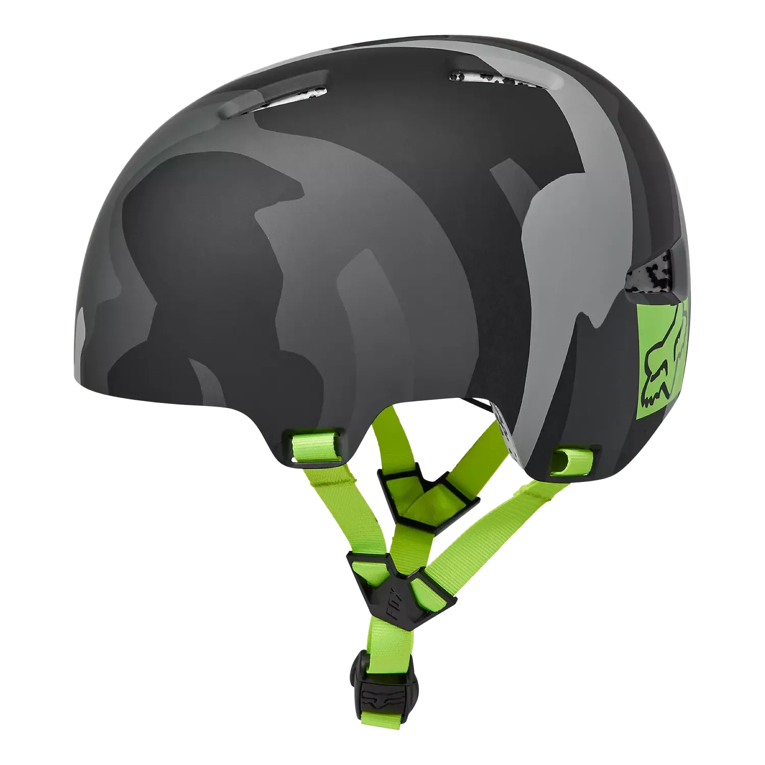 Fox Racing Flight Pro Dirt Jump Helmet - Runn - Youth - Black-Yellow - 2023