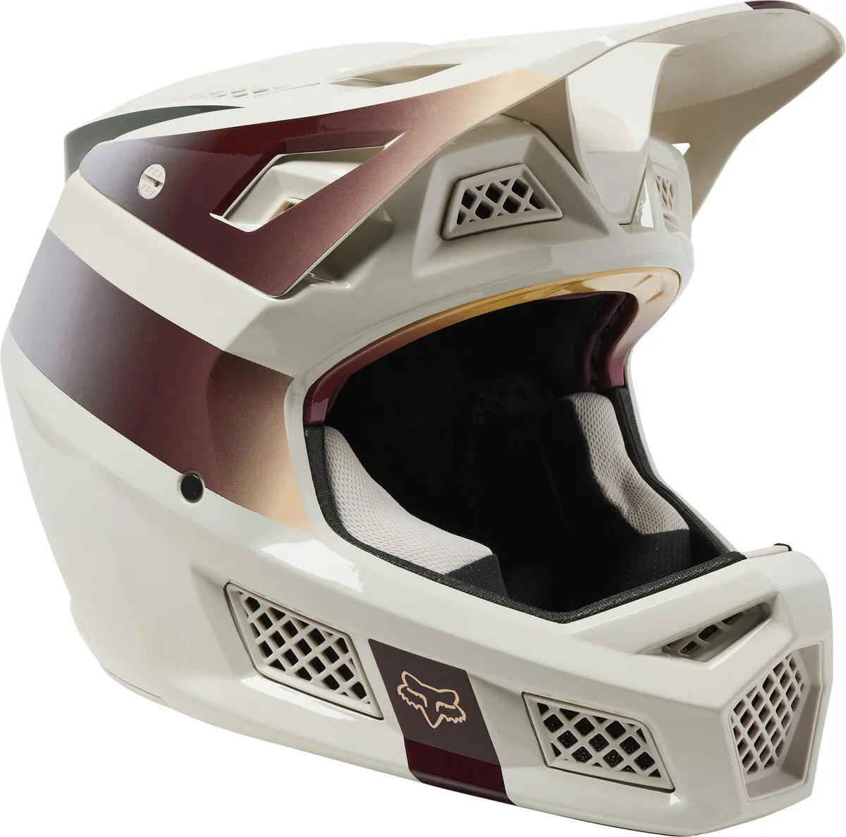 Fox Racing Rampage Pro Carbon MIPS Full Face Helmet - Glnt - Vintage White