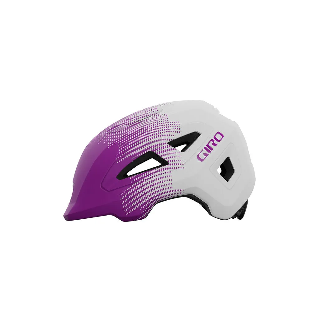 Giro Scamp II Child Helmet - Matt Purple Towers