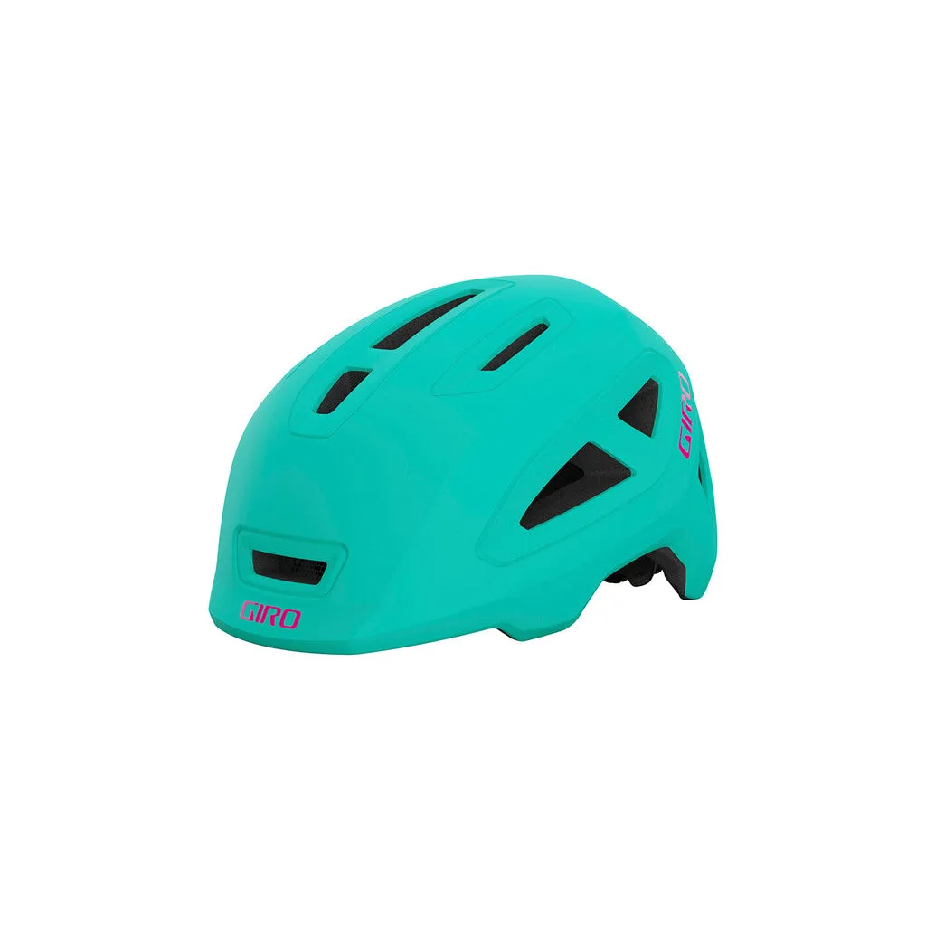 Giro Scamp II Child Helmet - Matt Screaming Teal
