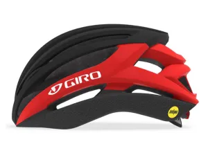Giro Syntax MIPS Road Helmet - Matt Black-Bright Red