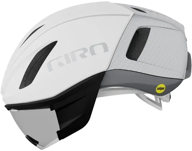 Giro Vanquish MIPS Road Helmet - Matt White-Silver