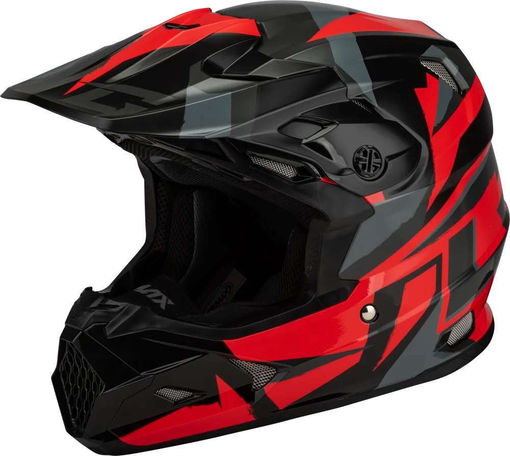Gmax MX-96S Snowcross Helmet Red