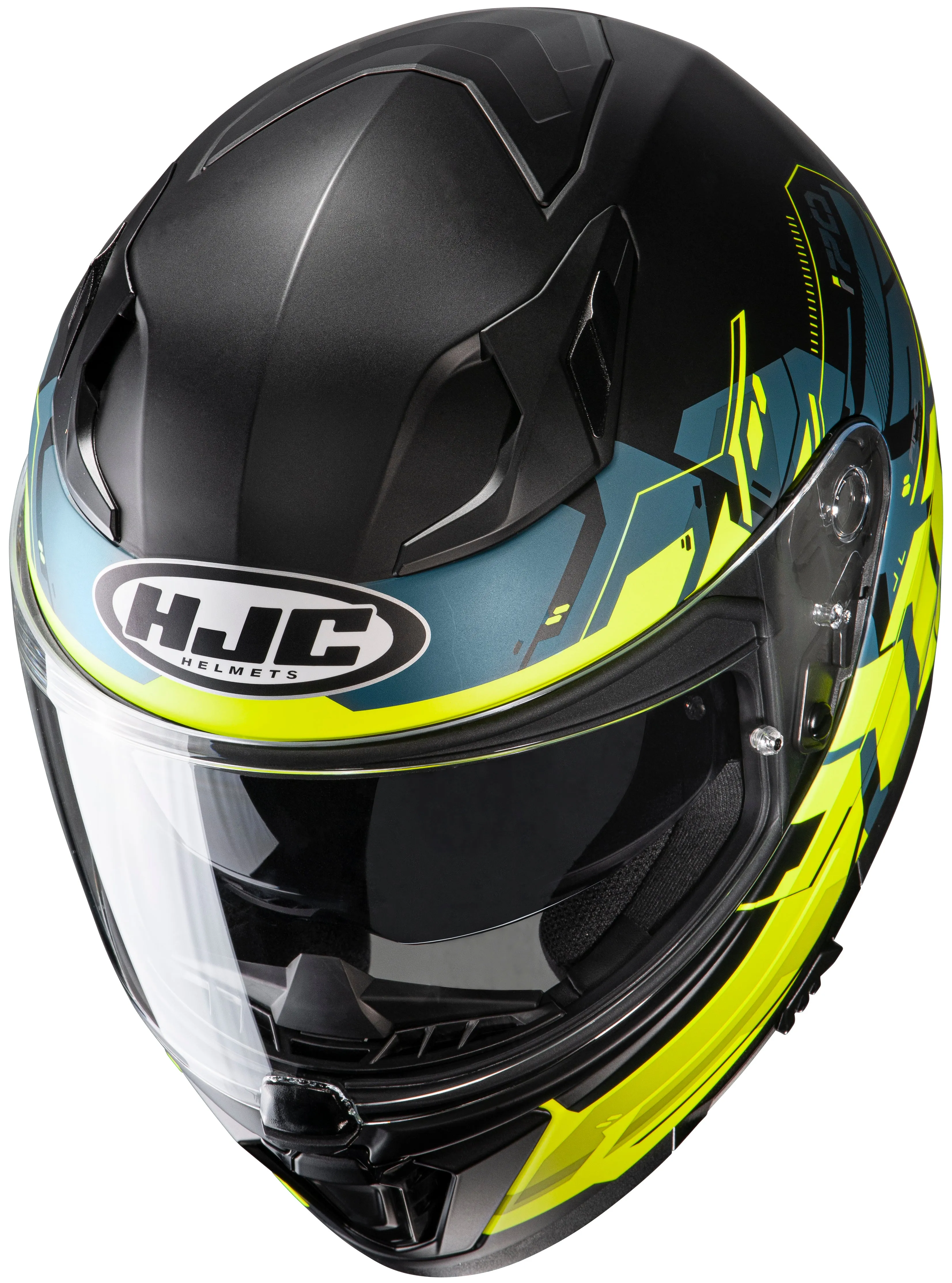 HJC i70 Full Face Motorcycle Helmet Alligon Graphic MC-3HSF