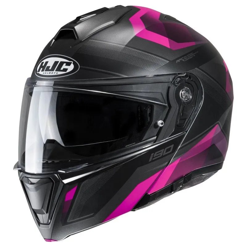 HJC i90 Modular Helmet Lark Graphic MC-8SF