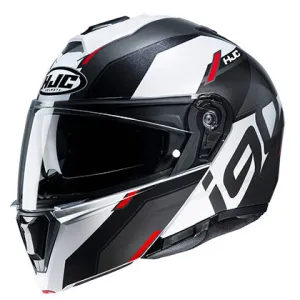 HJC i90 Modular Snow Helmet Electric Shield Aventa Graphic MC1