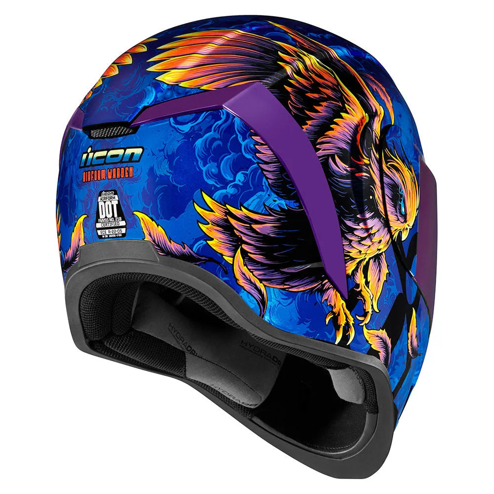 Icon Airform Full Face Helmet Wardon Graphic