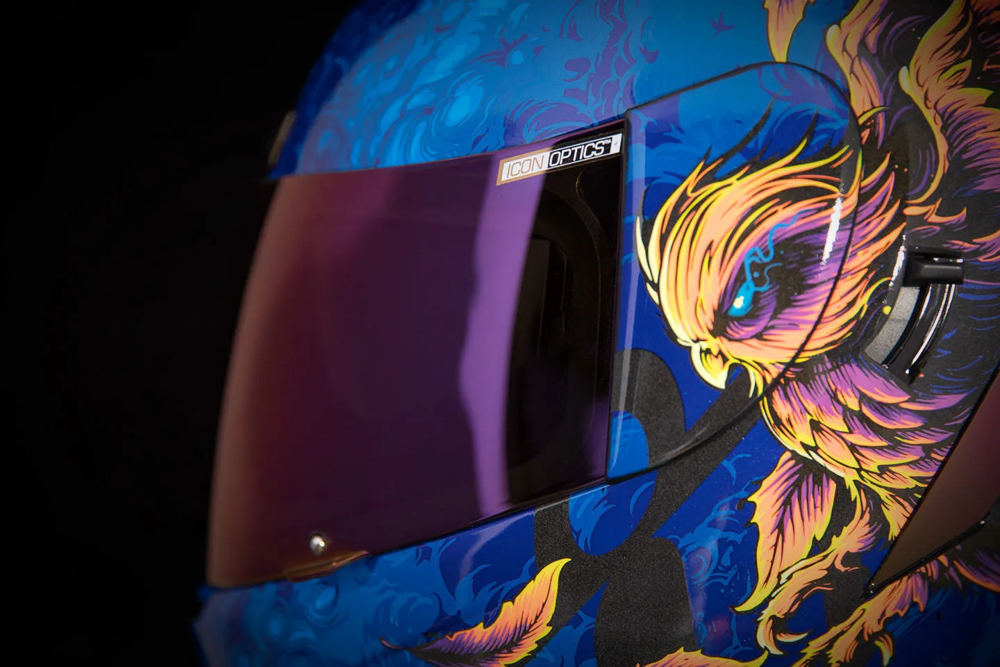 Icon Airform Full Face Helmet Wardon Graphic