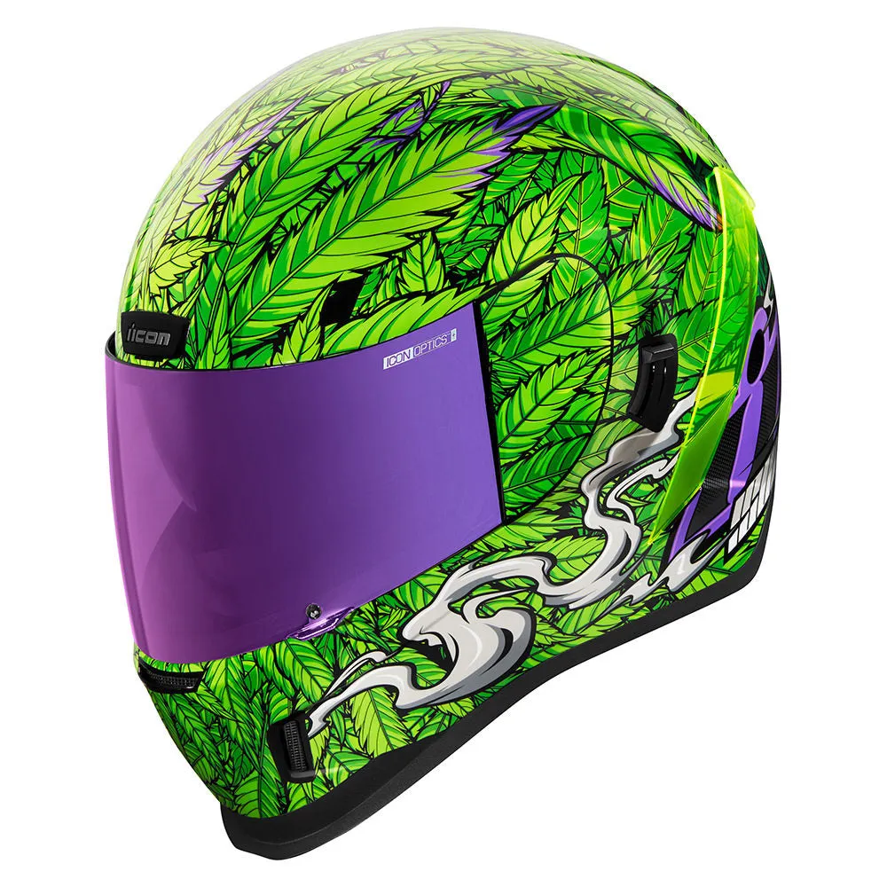 Icon Airform Ritemind Glow Green Full Face Helmet