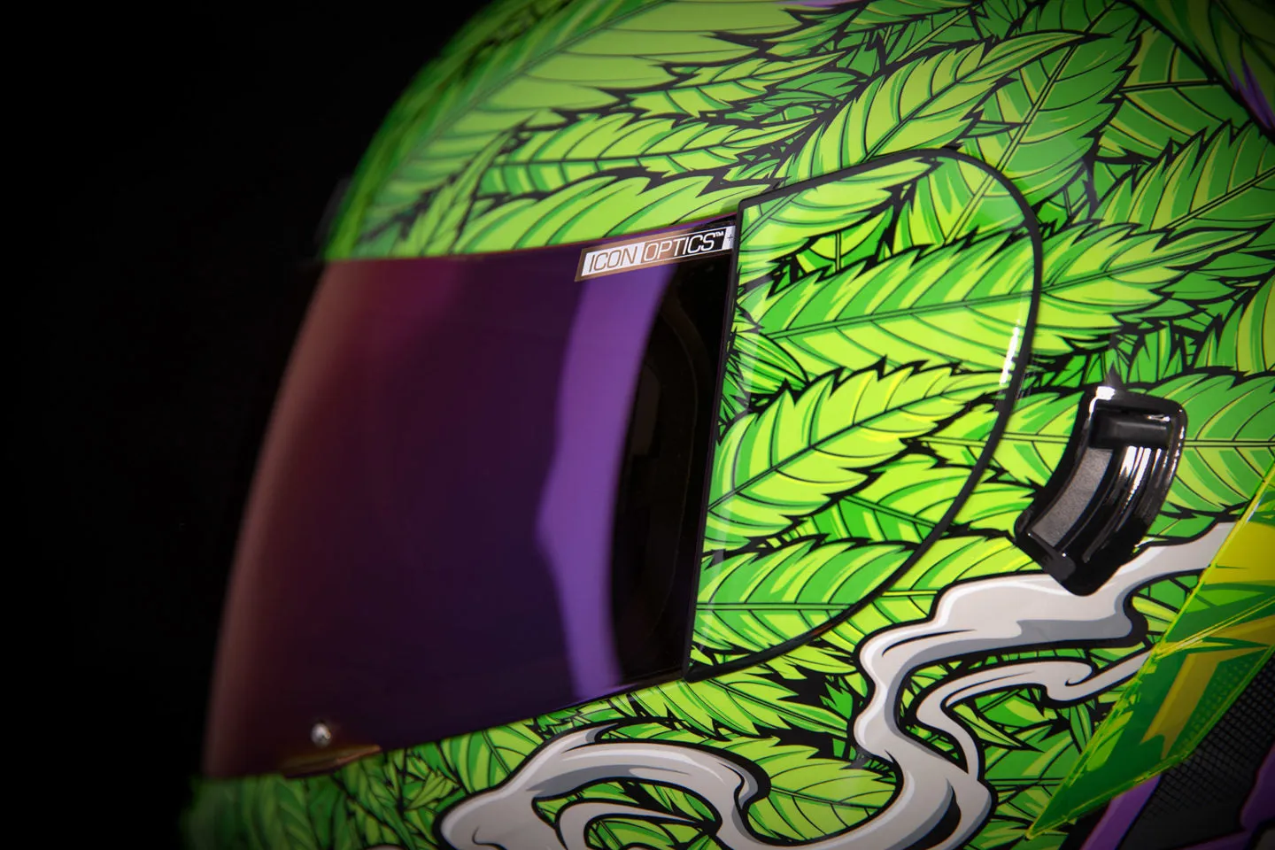 Icon Airform Ritemind Glow Green Full Face Helmet