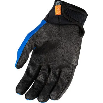 Icon Anthem3™ Motorcycle Glove Blue