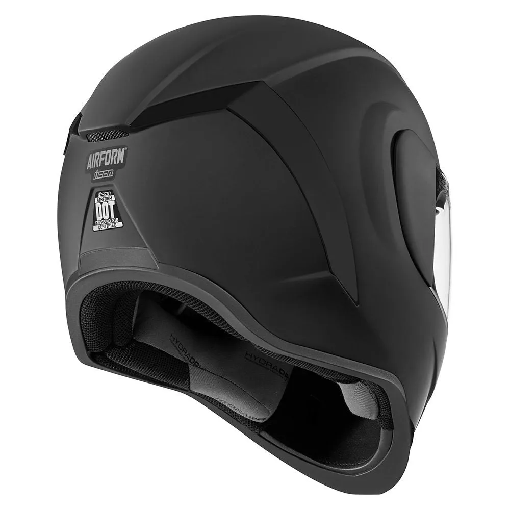 Icon Bluetooth Airform Full Face Helmet Rubatone