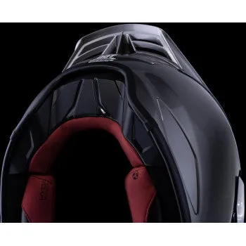 Icon Domain Full Face Bluetooth Helmet Cornelius Silver