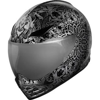Icon Domain Full Face Helmet Gravitas Black